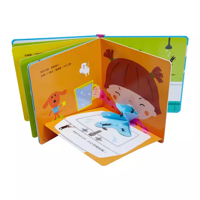 A3 A4 A5 Cetak Buku Papan Anak Hardcover Cetak Buku Karton