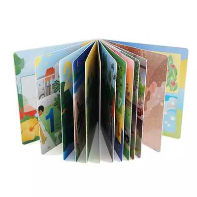 A3 A4 A5 Cetak Buku Papan Anak Hardcover Cetak Buku Karton