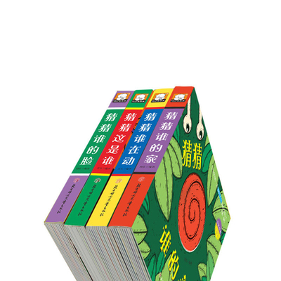 Hardshell Board Dong Dong Book Kustomisasi Buku Pendidikan Awal Suara