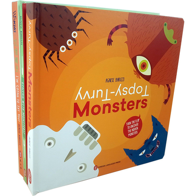 Monster Series Children's Picture Books Board Books For Kids