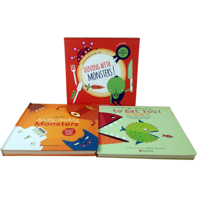 Monster Series Children's Picture Books Board Books For Kids