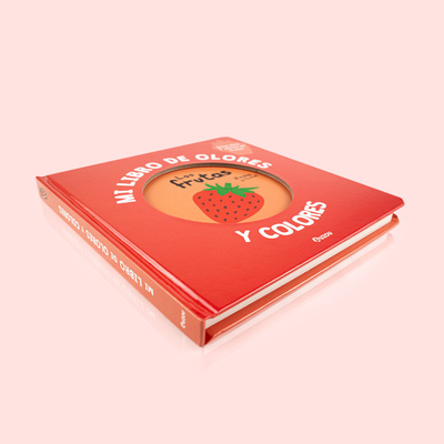 Pencetakan Buku Papan Anak yang Disesuaikan Ramah Lingkungan Food Grade Fragrance Books