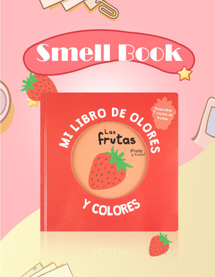 Pencetakan Buku Papan Anak yang Disesuaikan Ramah Lingkungan Food Grade Fragrance Books
