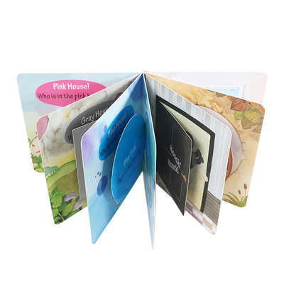 Buku Papan Foto Anak Mencetak Buku Gambar Puzzle Kognitif Pencerahan
