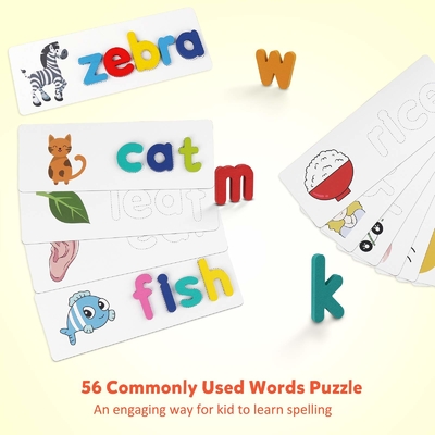 CMYK Color Education Custom Flash Card Memory Sight Words For Kids