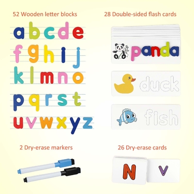 CMYK Color Education Custom Flash Card Memory Sight Words For Kids