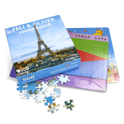 Anak-anak Mainan Pendidikan Montessori Teka-teki Jigsaw Kustom Puzzle Jigsaw Peta Dunia Kayu