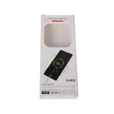 Flash Charging Data Cable Box Lipat Kotak Karton Kustomisasi