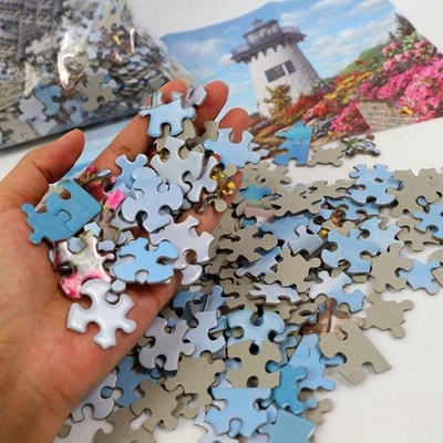 Indoor Outdoor Game Toy Chipboard Puzzle 1000 Potongan Jigsaw Puzzle Untuk Dewasa