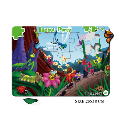 CMYK Color Custom Jigsaw Puzzle Papan Kertas Puzzle Jigsaw Dewasa
