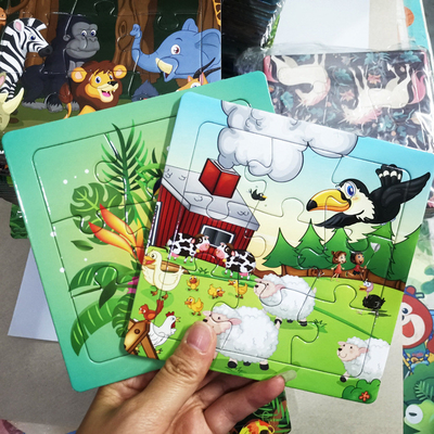 Teka-teki Koleksi Tanda Tangan Karton yang Disesuaikan 6- 300 Potongan Teka-teki Jigsaw