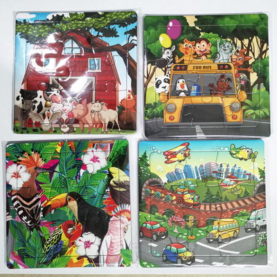 Teka-teki Koleksi Tanda Tangan Karton yang Disesuaikan 6- 300 Potongan Teka-teki Jigsaw