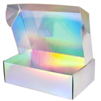 Laser Custom Mailer Shipping Box Papan Kartu Warna CMYK Kotak Sepatu