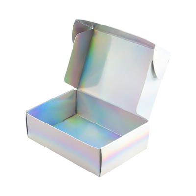 Laser Custom Mailer Shipping Box Papan Kartu Warna CMYK Kotak Sepatu