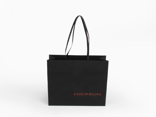 Tas Belanja Kertas Premium OEM Soft Touch Garment Shopping Bags