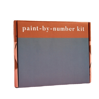 Hot Stamping Foil Corrugated Mailer Box Kotak Hadiah Karton Berwarna OEM
