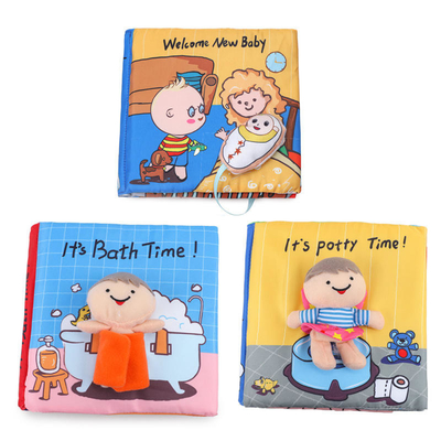 Gloss Matt Laminasi Soft Fabric Cloth Book Kid Children Quiet Book Printing