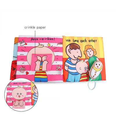 Gloss Matt Laminasi Soft Fabric Cloth Book Kid Children Quiet Book Printing