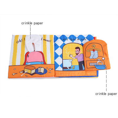Gloss Matt Laminasi Soft Fabric Cloth Book Kid Children Quiet Book Printing