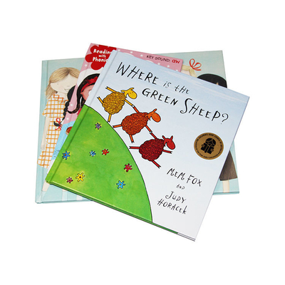 Pencetakan Buku Hardcover Anak Full Color 157gsm Art Paper Book Printing