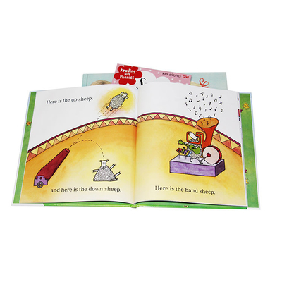 Pencetakan Buku Hardcover Anak Full Color 157gsm Art Paper Book Printing