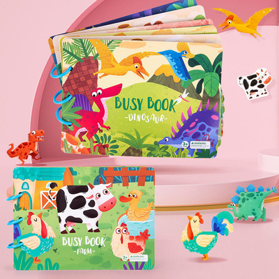 Pencetakan Buku Kertas Anak Usia Dini Alat Bantu Pengajaran Buku Tenang Prasekolah