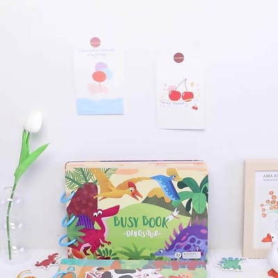 Pencetakan Buku Kertas Anak Usia Dini Alat Bantu Pengajaran Buku Tenang Prasekolah