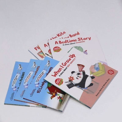 ISO9001 Gigo Kids Book Printing Hardcover Buku Cerita Bahasa Inggris Anak