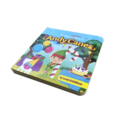 Custom Hardcover Offset Book Printing Buku Papan Anak Untuk Anak Usia 2 Tahun