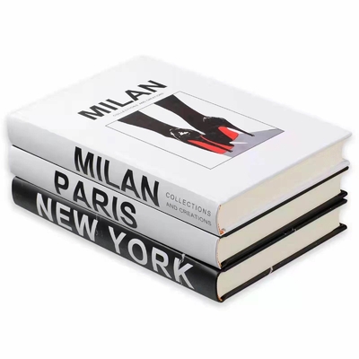 SMETA Blank Fashion Cetak Buku Hardcover Dekorasi Rumah Cetak Buku Meja Kopi