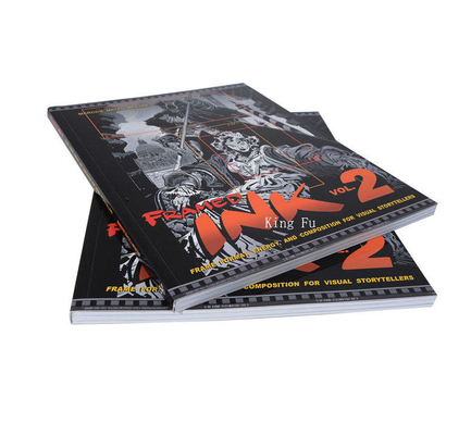 FSC Kustom Soft Cover Buku Foto Buku Komik Cetak OEM ODM
