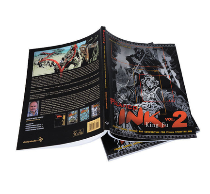 FSC Kustom Soft Cover Buku Foto Buku Komik Cetak OEM ODM