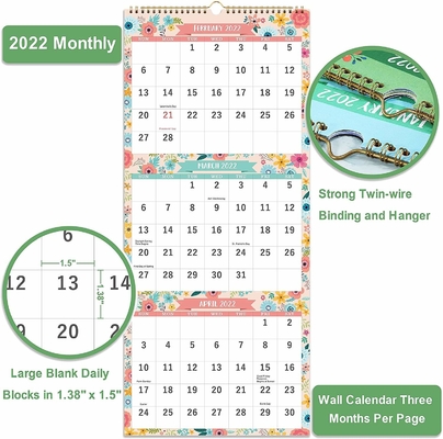 OEM ODM Desk Advent Calendar Printing Gloss Atau Laminasi Matt