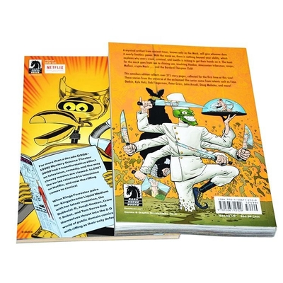 Ukuran Khusus Pencetakan Buku Softcover Pencetakan Buku Penuh Warna Terikat Sempurna
