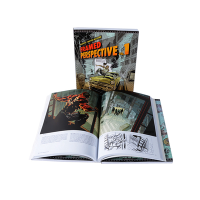Pencetakan Buku Softcover ISO9001 Pencetakan Buku Komik Custom Fullcolor