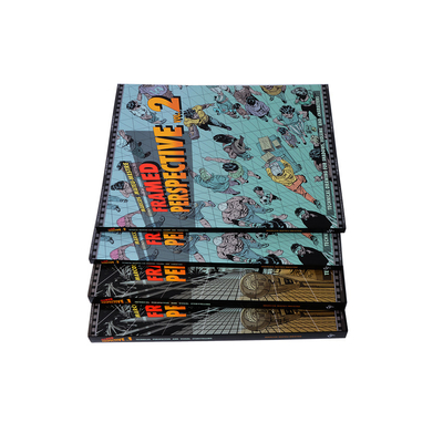 Pencetakan Buku Softcover ISO9001 Pencetakan Buku Komik Custom Fullcolor