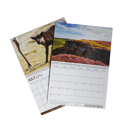 Berbagai Ukuran Cetak Kalender Art Paper C2S 128gsm 157gsm 190gsm 210gsm