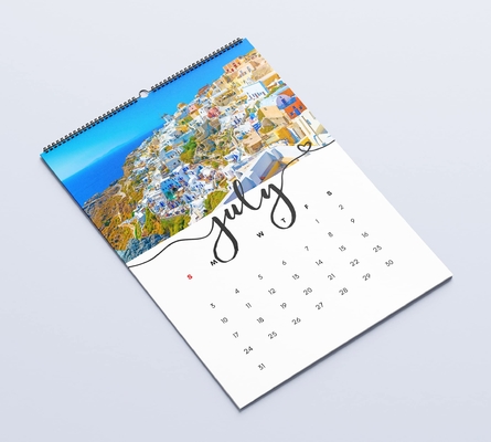 CCNB Mencetak Kalender Bulanan Kalender Meja Hitung Mundur Natal OEM
