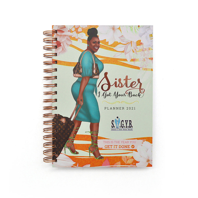 Hot Stamping Spiral Notebook Printing Penjilidan Buku Jurnal Kustom