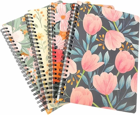 5.5&quot;X8.5'' 6&quot;X9&quot; 8.5&quot;X11&quot; Spiral Notebook Printing Journal Wire Bound Ruled Sketchbook