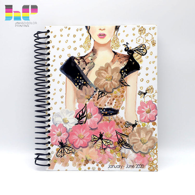 Gloss Matt Varnishing Buku Latihan yang Disesuaikan 100 120 140 Halaman