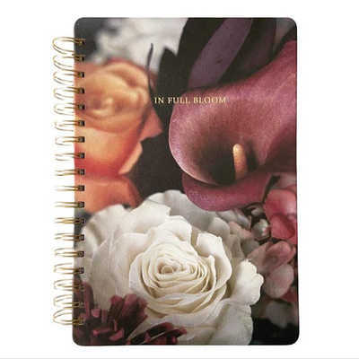 300 Halaman Spiral Notebook Printing Private Label A5 A4 Holographic Notebook