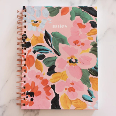 300 Halaman Spiral Notebook Printing Private Label A5 A4 Holographic Notebook