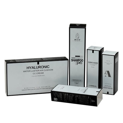 PMS Color Personalized Skin Care Box Kemasan Karton Lipat Kosmetik