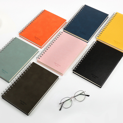 Layanan pencetakan buku 4C 6C yang disesuaikan untuk Mini Spiral Notebook