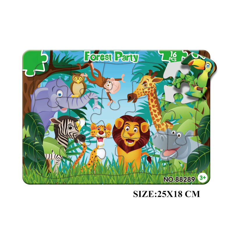 CMYK Color Custom Jigsaw Puzzle Papan Kertas Puzzle Jigsaw Dewasa