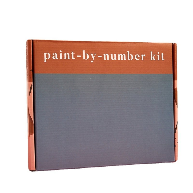 Hot Stamping Foil Corrugated Mailer Box Kotak Hadiah Karton Berwarna OEM
