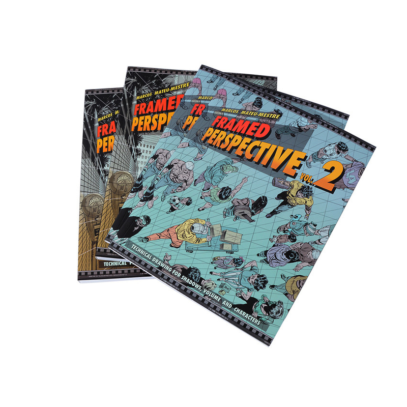 Pencetakan Buku Softcover ISO9001 Pencetakan Buku Komik Custom Fullcolor