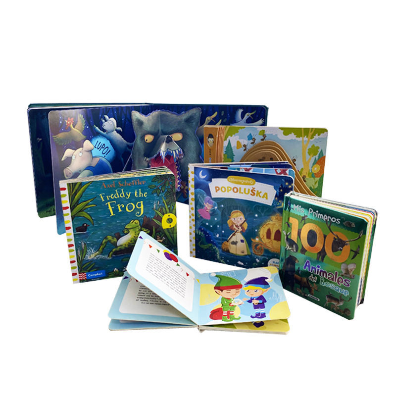 7 &quot;X10&quot; Buku Papan Anak Mencetak Buku Papan Gambar Warna Pantone